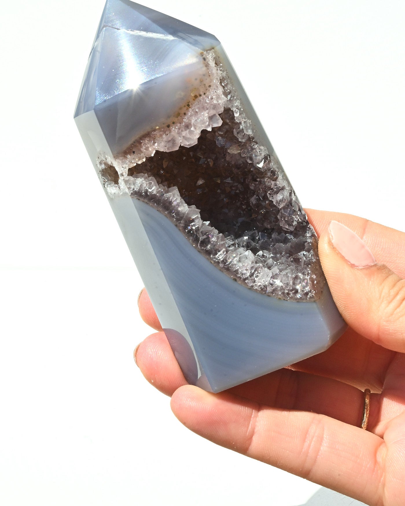 Amethyst Freeform 266g view 2