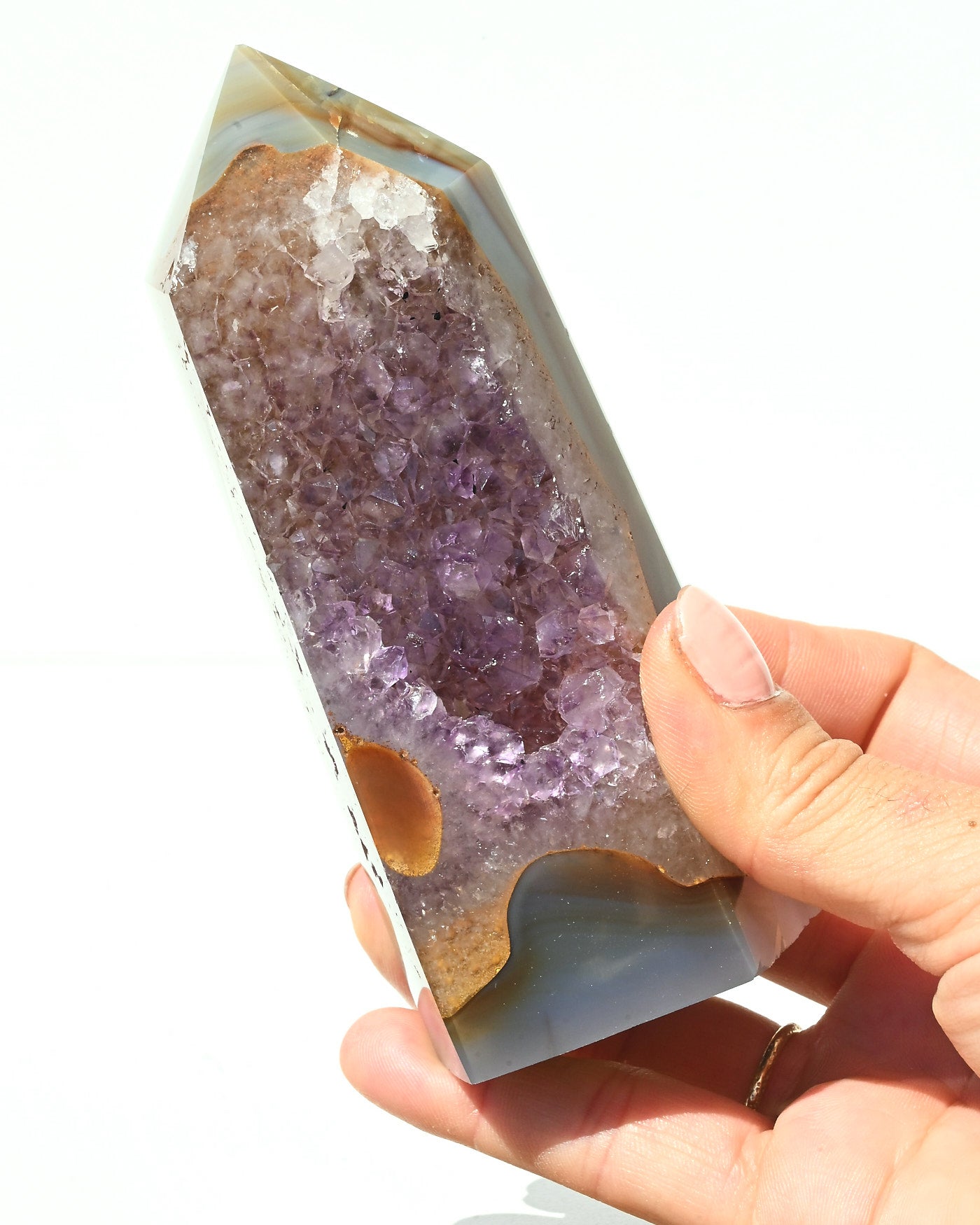 Amethyst Freeform 401g view 3
