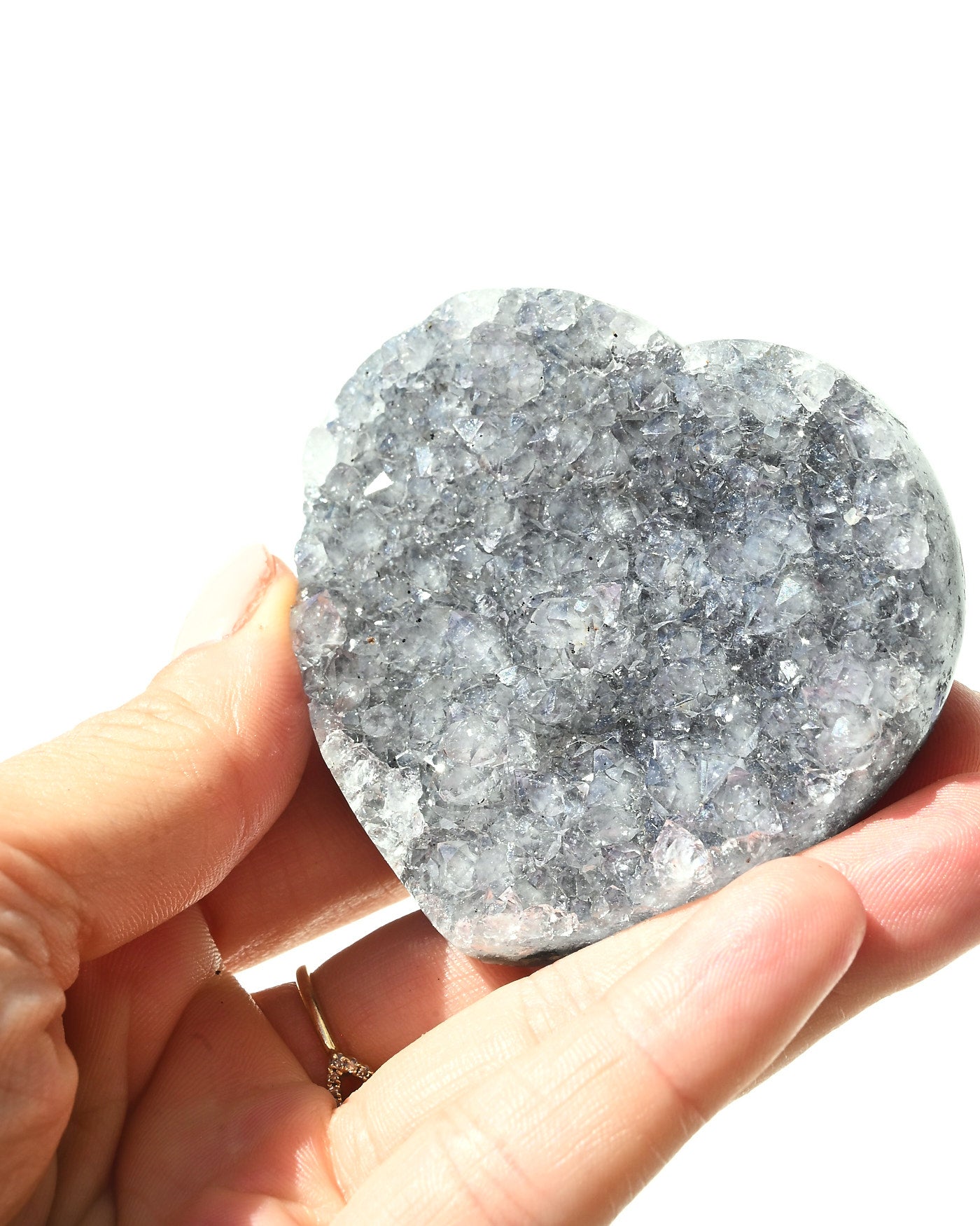 Amethyst Heart 120g view 2