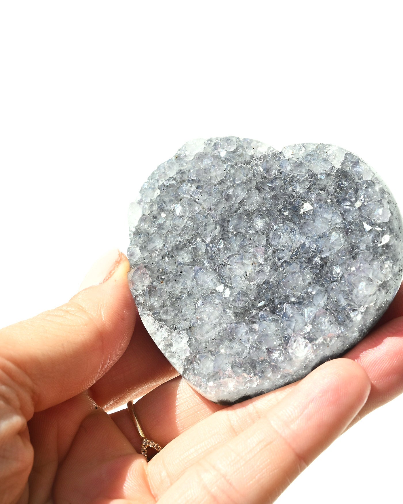 Amethyst Heart 120g view 3