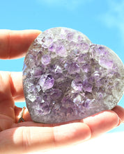 Amethyst Heart 130g view 3