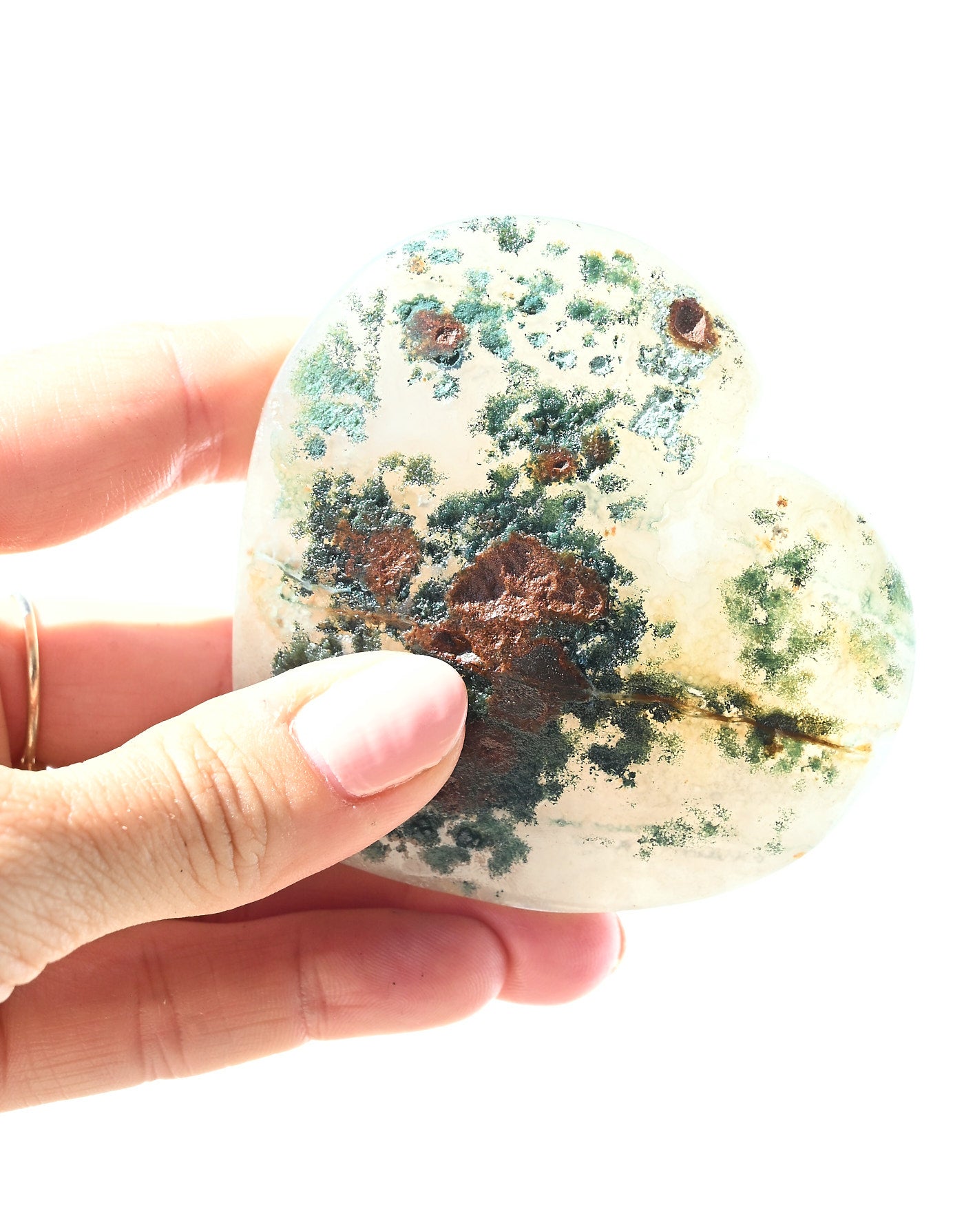 Amethyst Heart 137g view 2