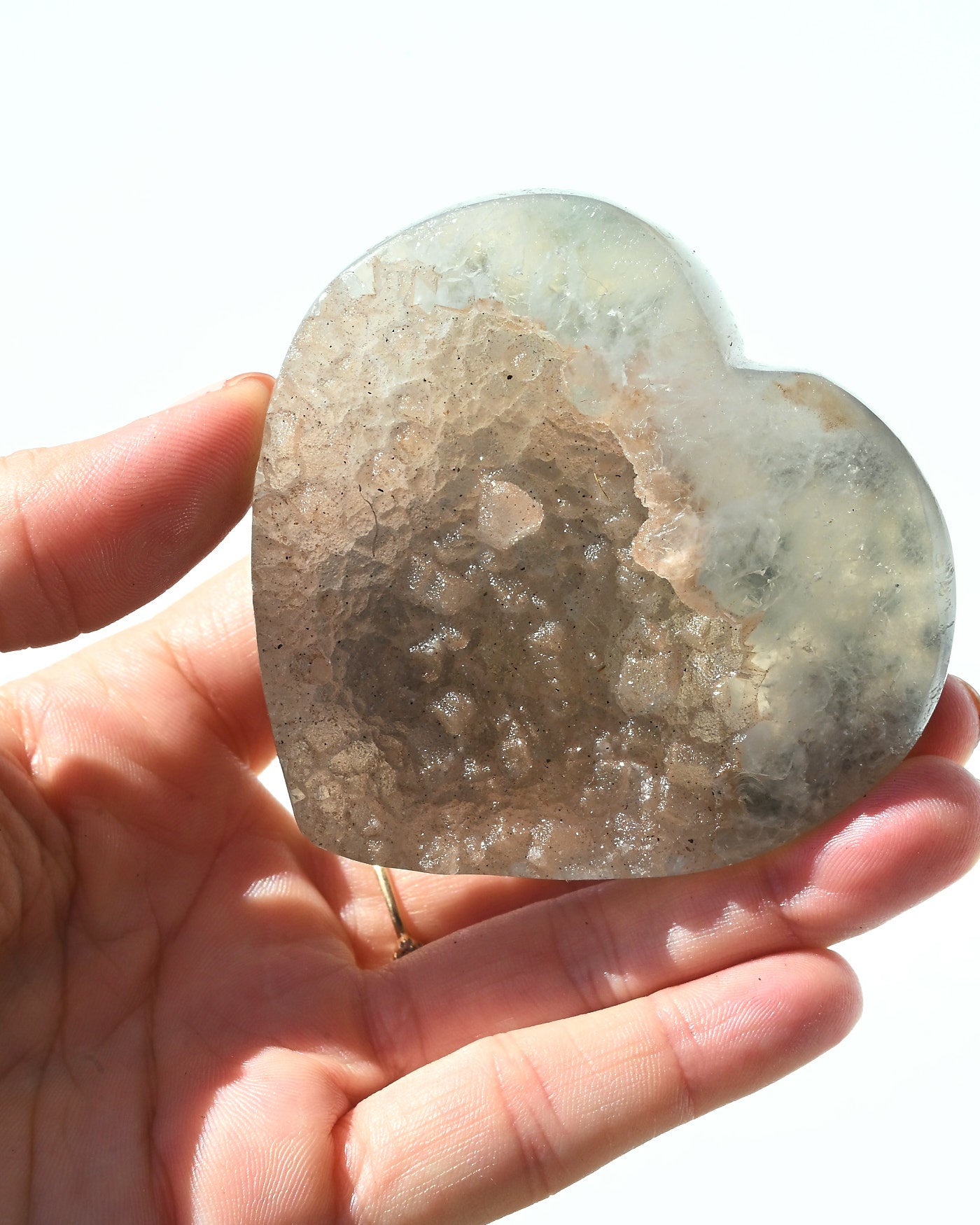 Amethyst Heart 137g view 3