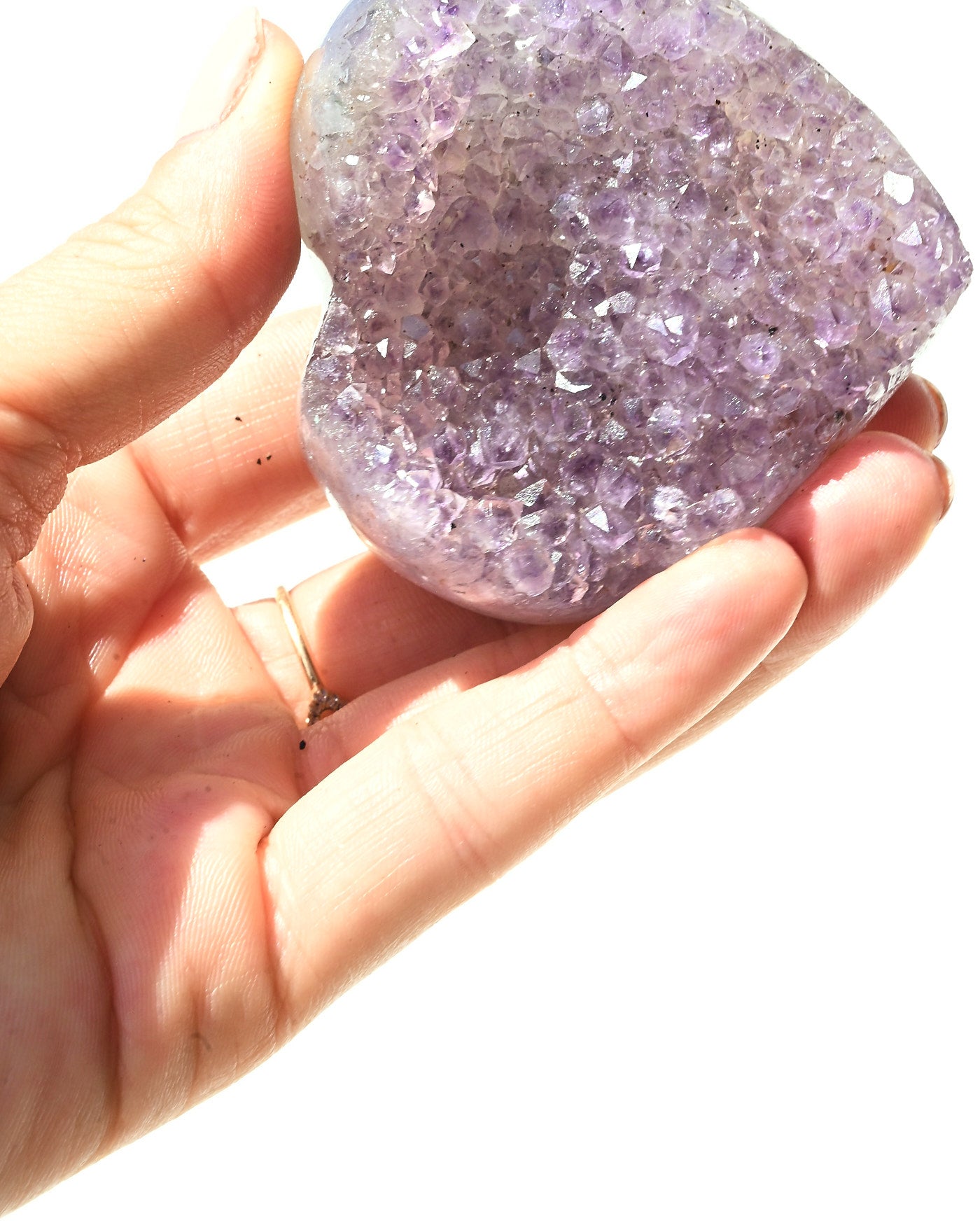 Amethyst Heart 150g