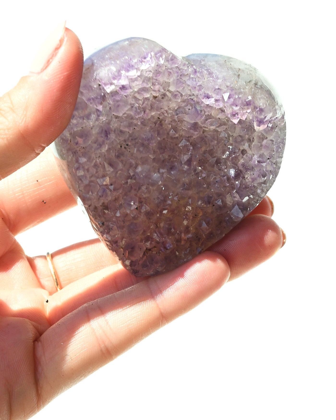 Amethyst Heart 150g view 3