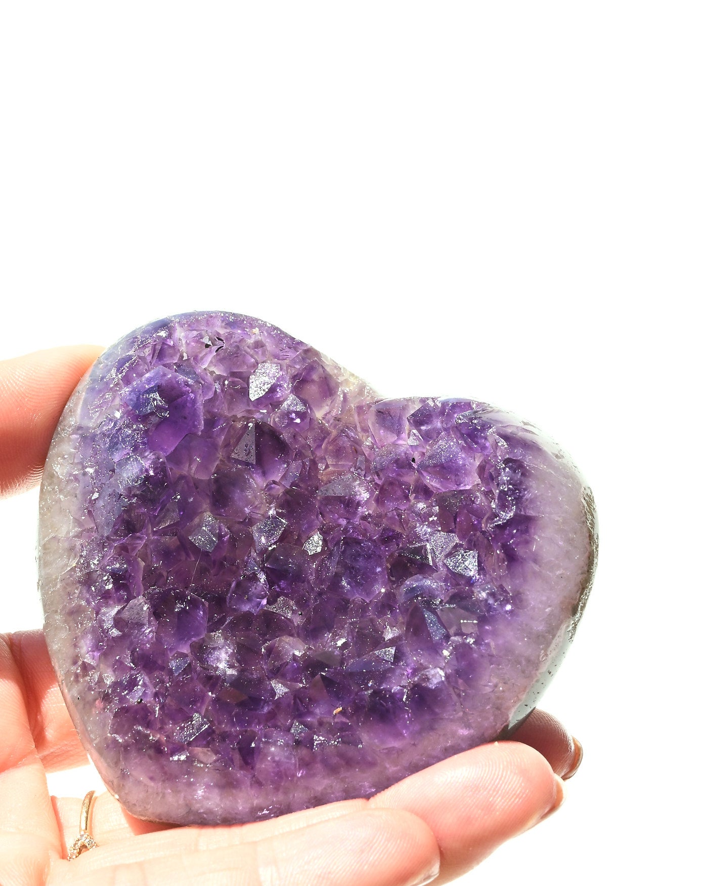 Amethyst Heart 170g view 2