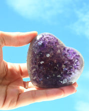 Amethyst Heart 170g view 3