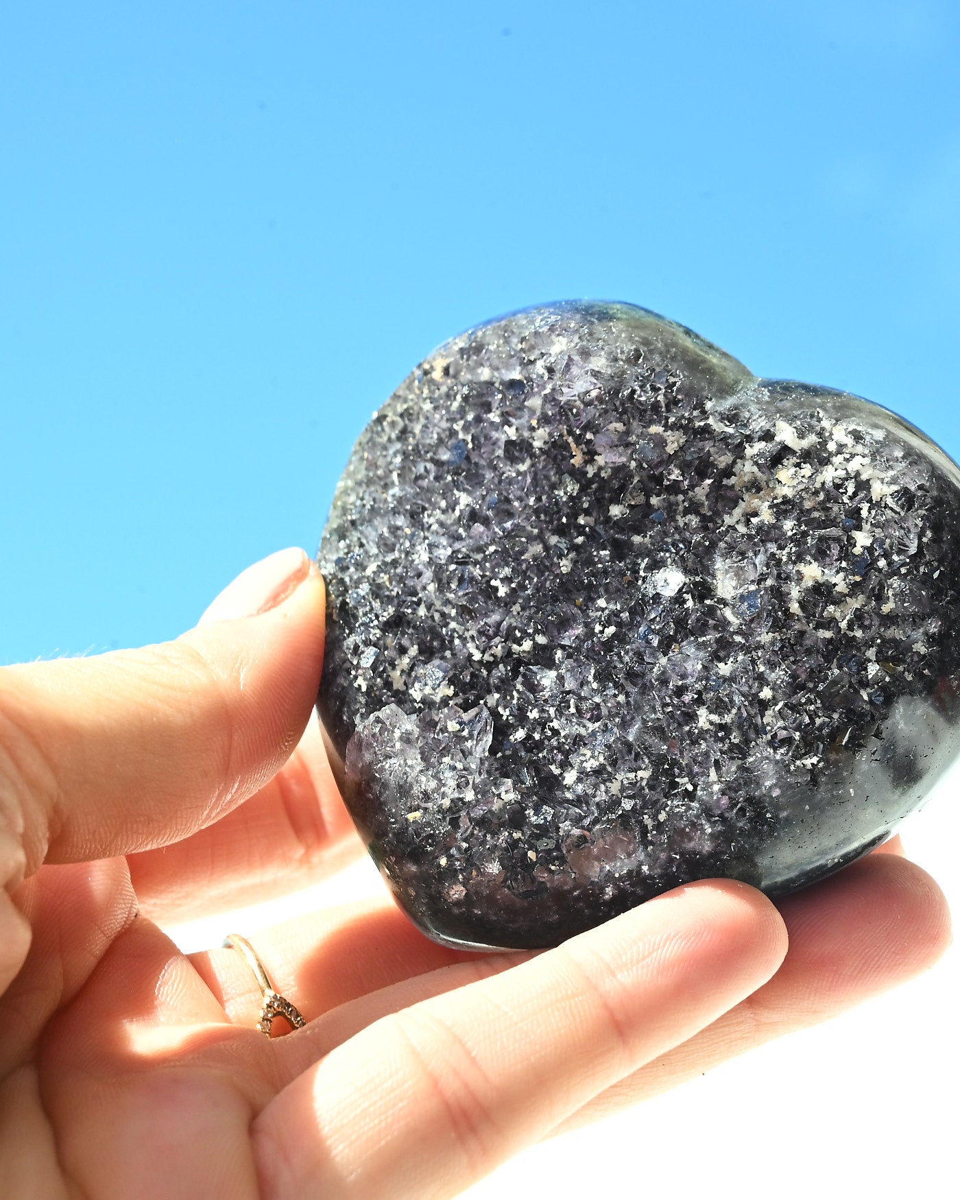 Amethyst Heart 190g