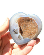 Amethyst Heart 194g view 2