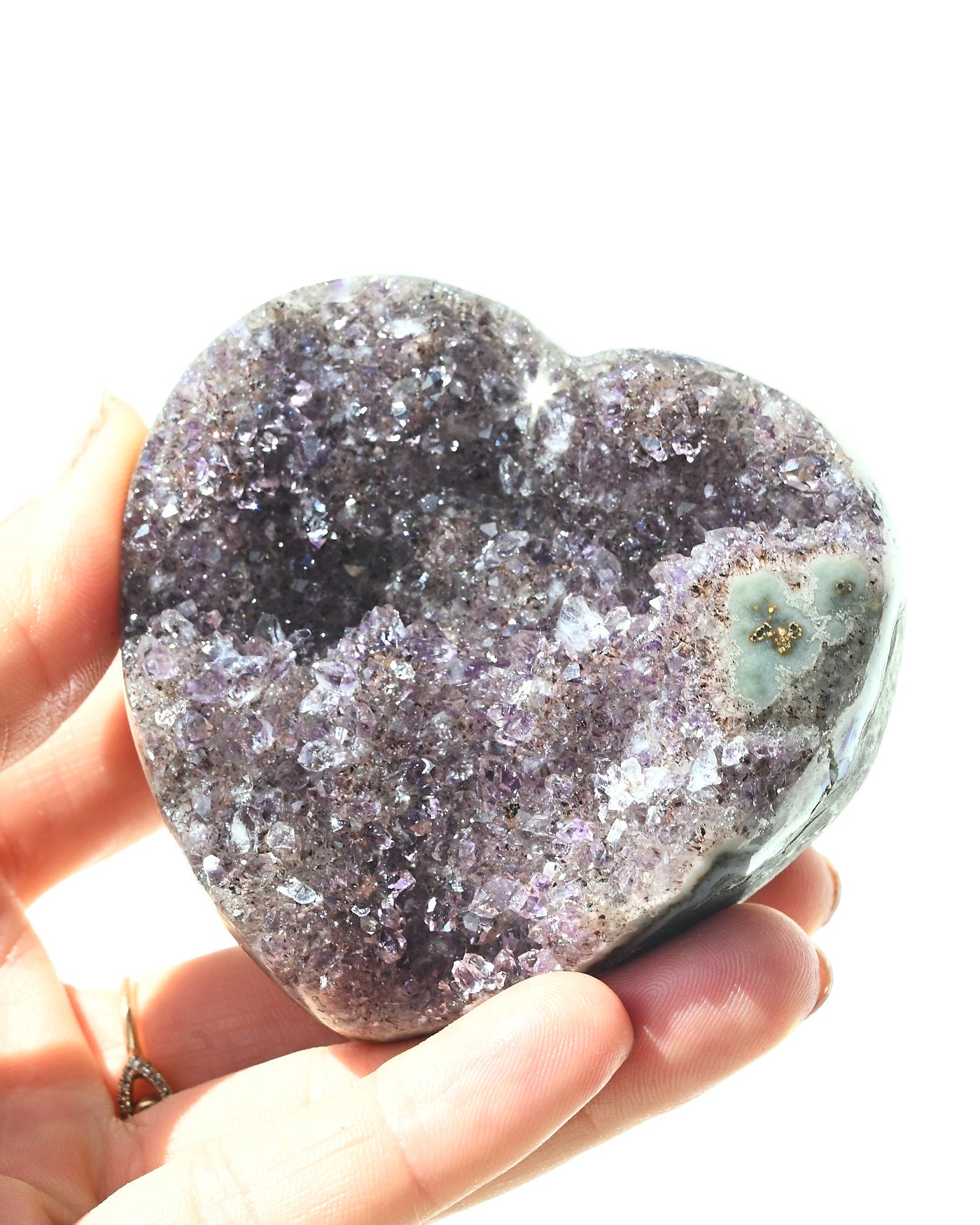 Amethyst Heart 210g