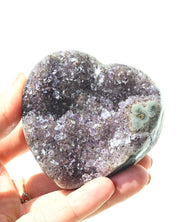 Amethyst Heart 210g