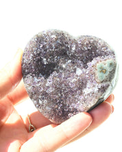 Amethyst Heart 210g view 3