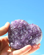 Amethyst Heart 220g