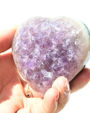 Amethyst Heart 240g view 3