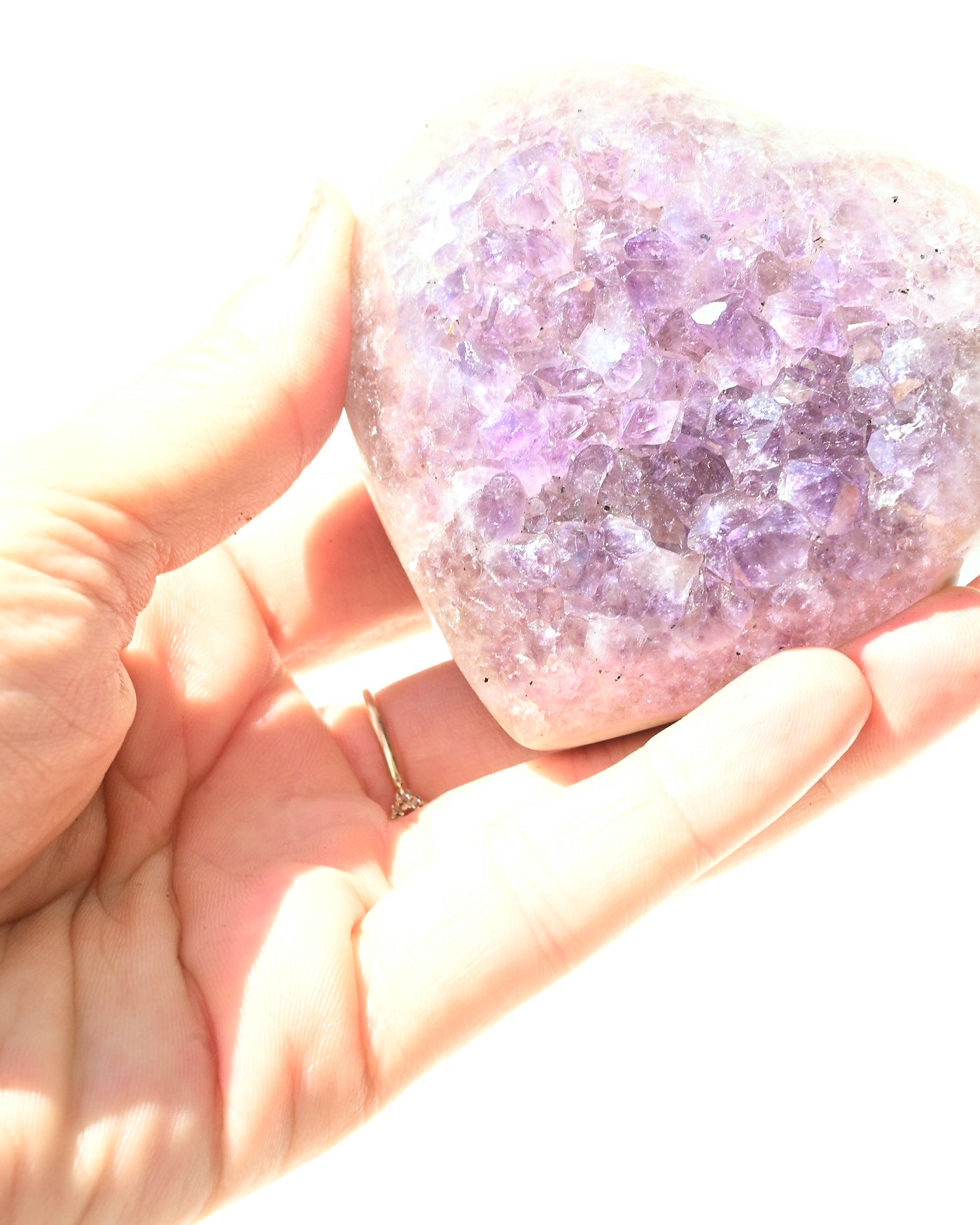 Amethyst Heart 241g