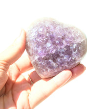 Amethyst Heart 241g view 3