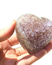 Amethyst Heart 250g view 3