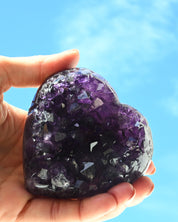 Amethyst Heart 260g