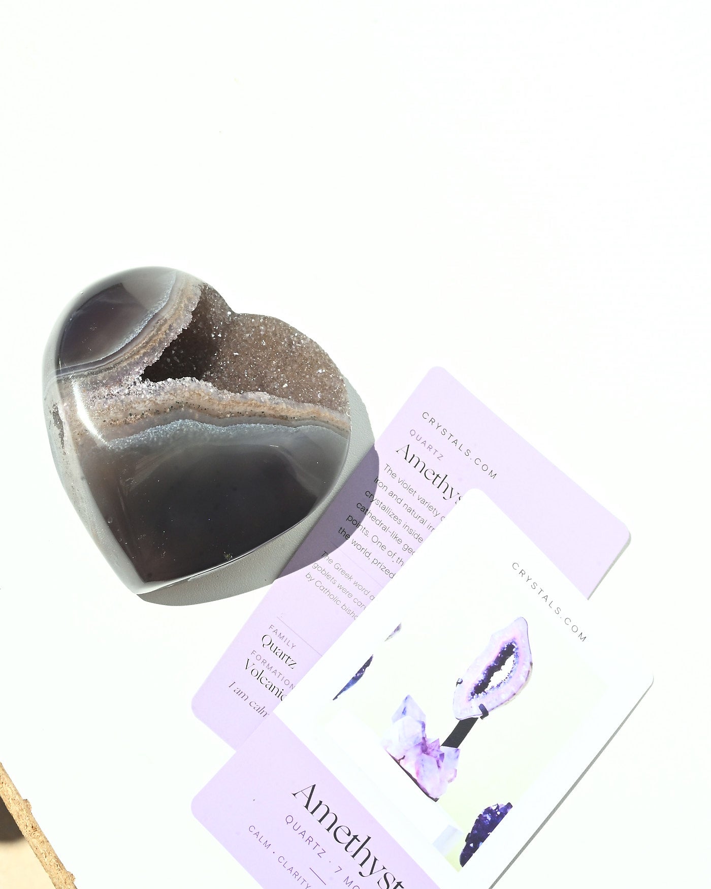 Amethyst Heart 270g
