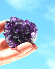 Amethyst Heart 27g Mini