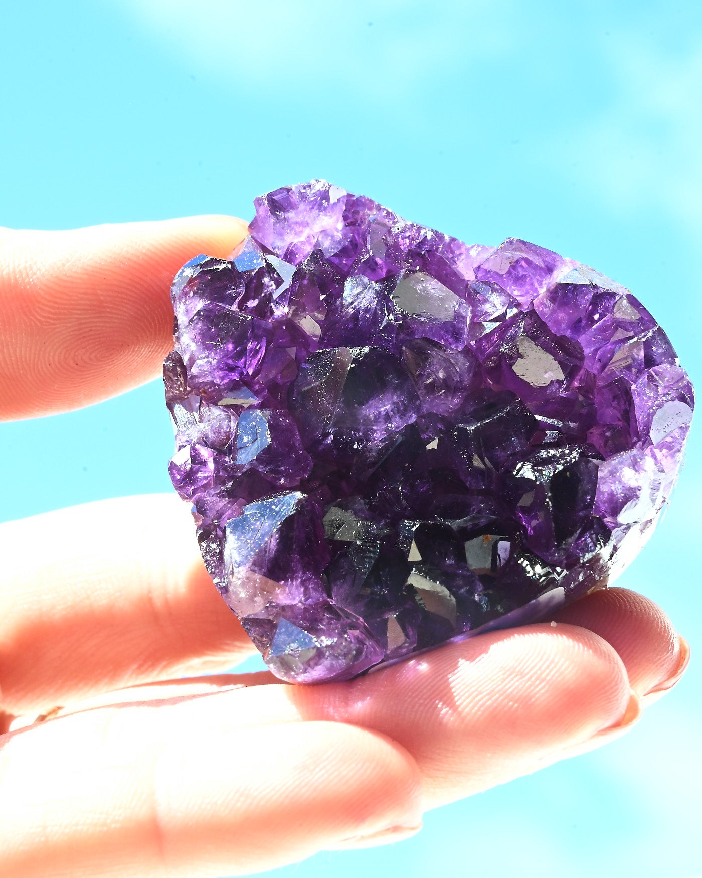 Amethyst Heart 27g Mini view 3