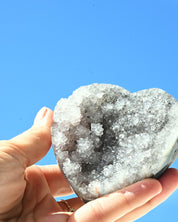 Amethyst Heart 285g view 3