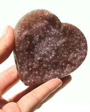 Amethyst Heart 300g view 2