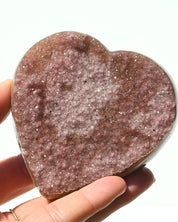 Amethyst Heart 300g view 3