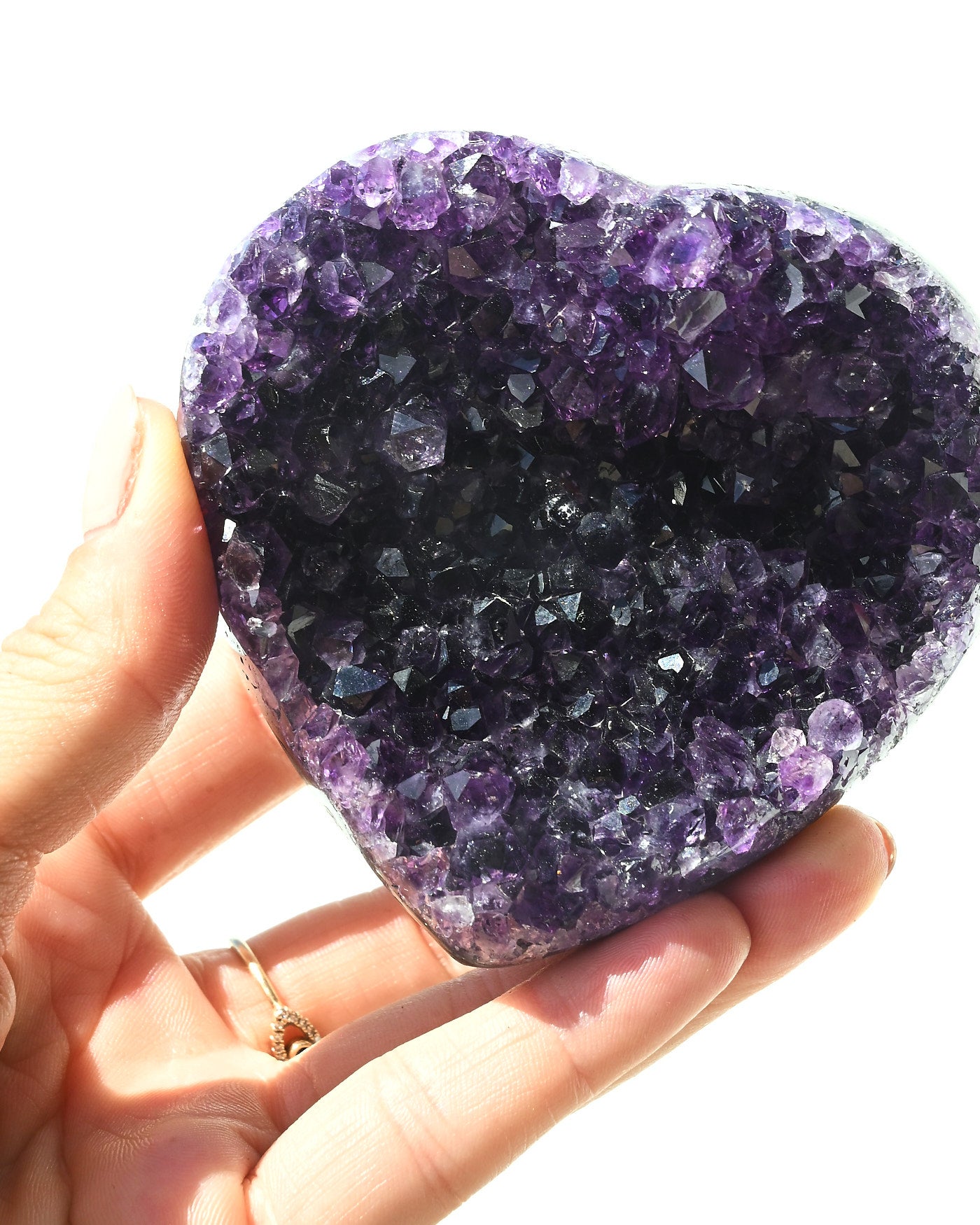 Amethyst Heart 317g