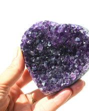 Amethyst Heart 317g detail