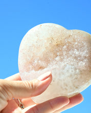Amethyst Heart 332g detail