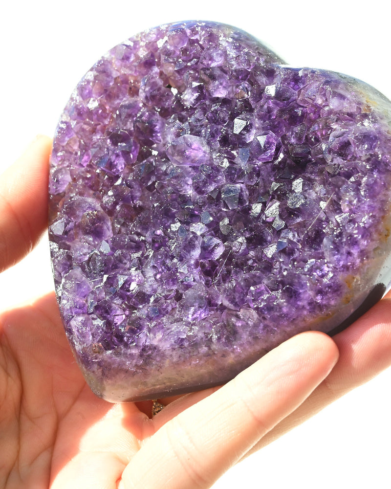Amethyst Heart 344g