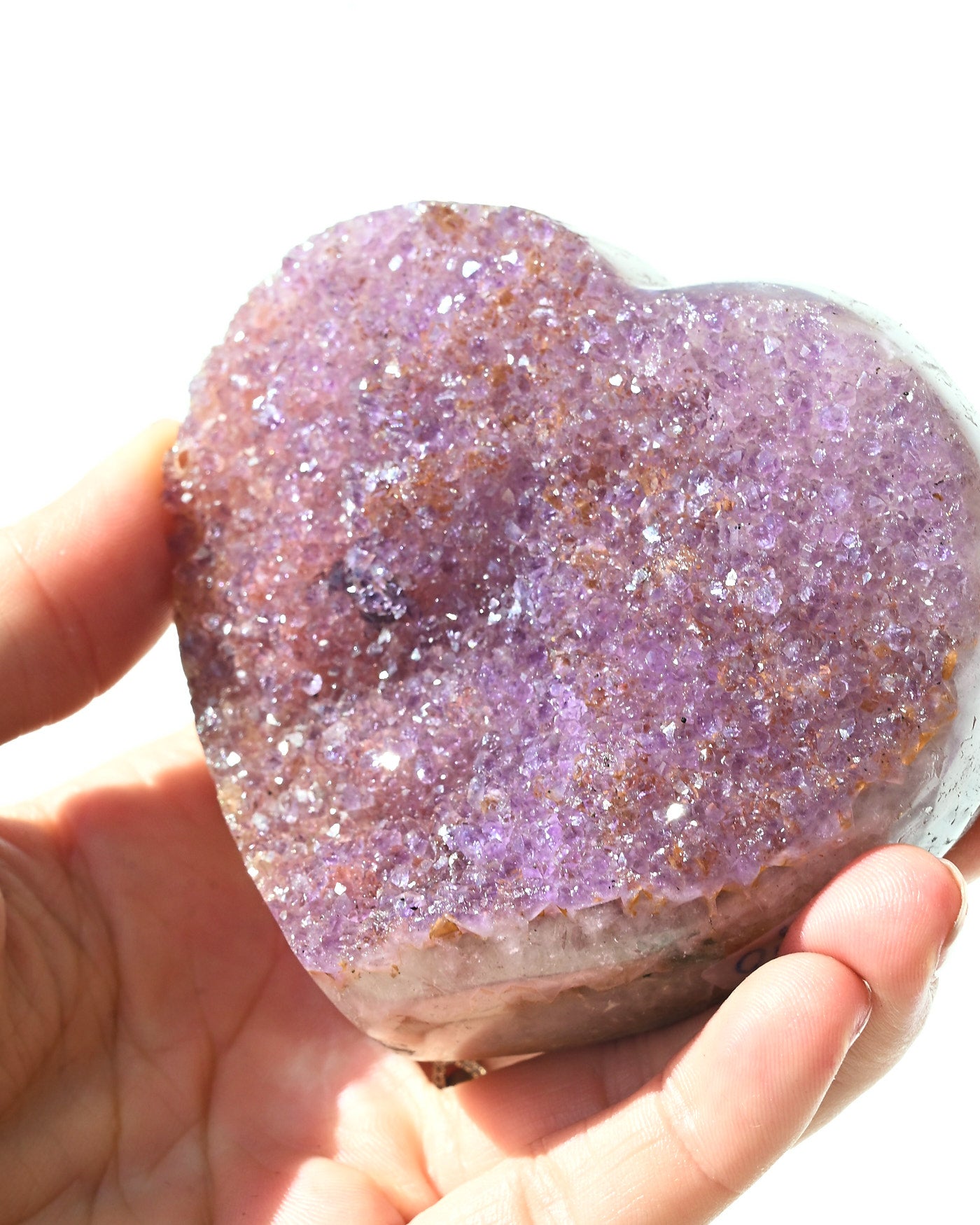 Amethyst Heart 350g