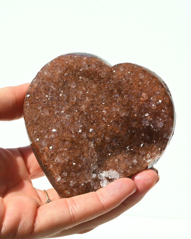 Amethyst Heart 360g