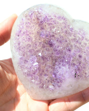 Amethyst Heart 393g
