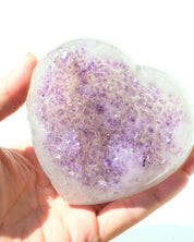 Amethyst Heart 393g view 2