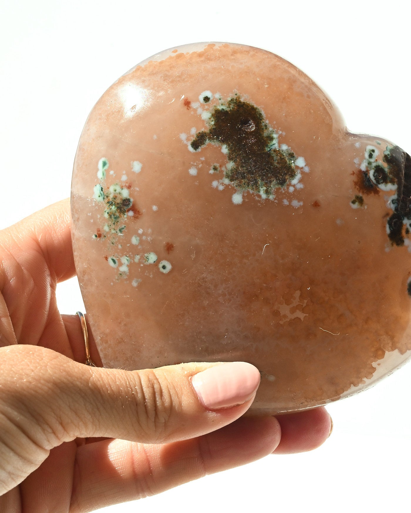 Amethyst Heart 400g view 2