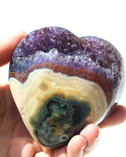 Amethyst Heart 410g