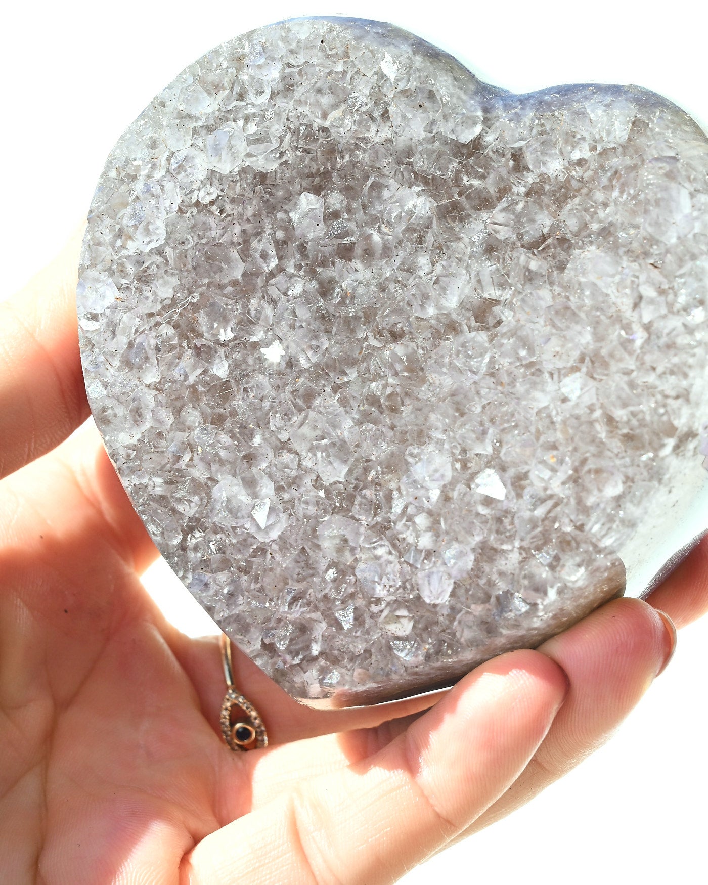 Amethyst Heart 440g
