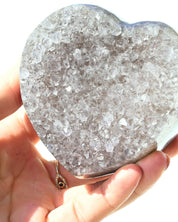 Amethyst Heart 440g