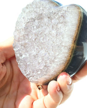Amethyst Heart 440g view 3