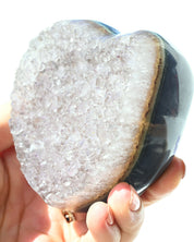 Amethyst Heart 440g view 2
