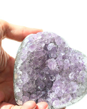 Amethyst Heart 450g