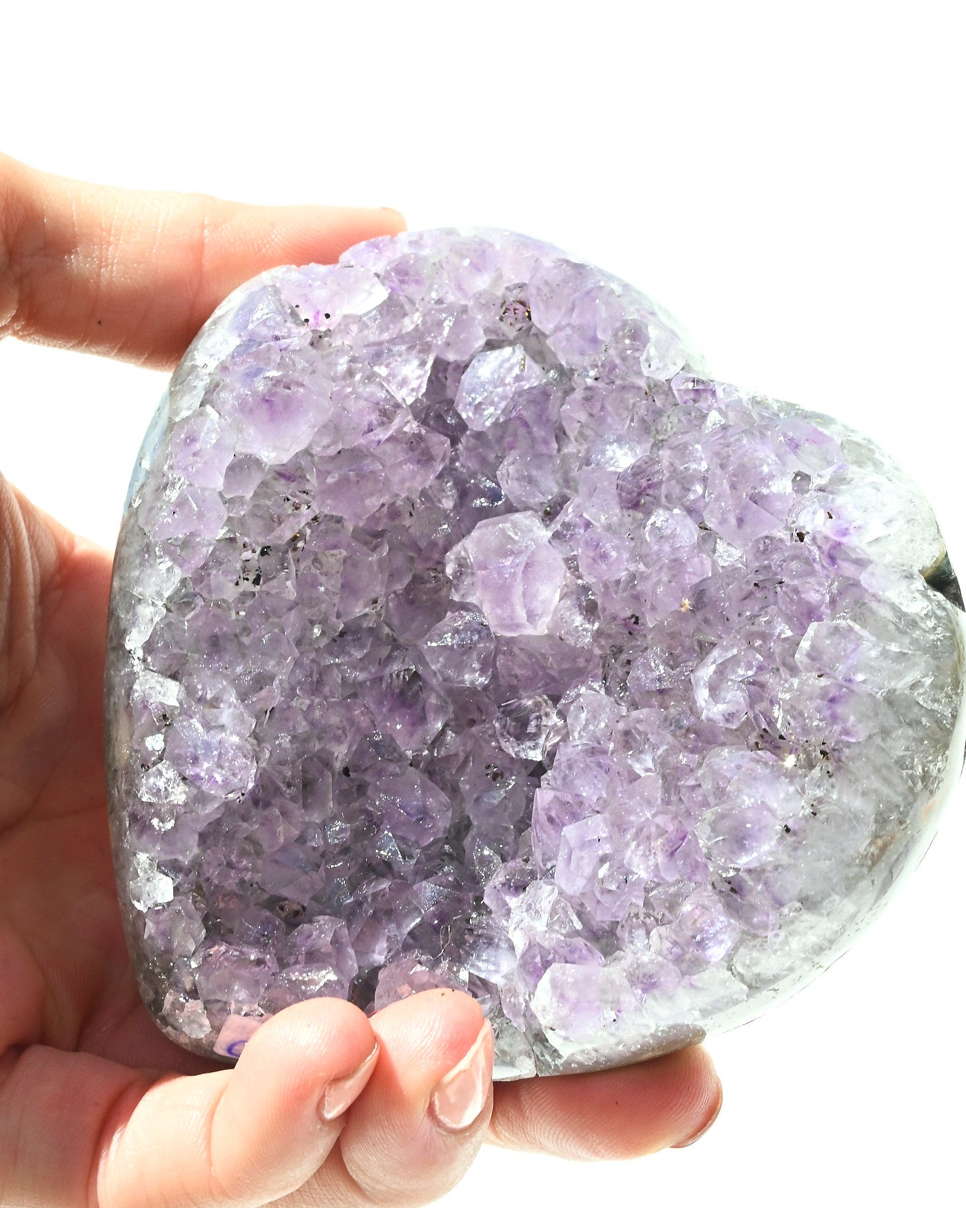 Amethyst Heart 450g view 3