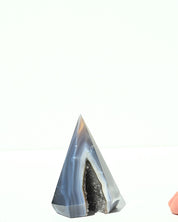 Amethyst Pyramid 226g view 2
