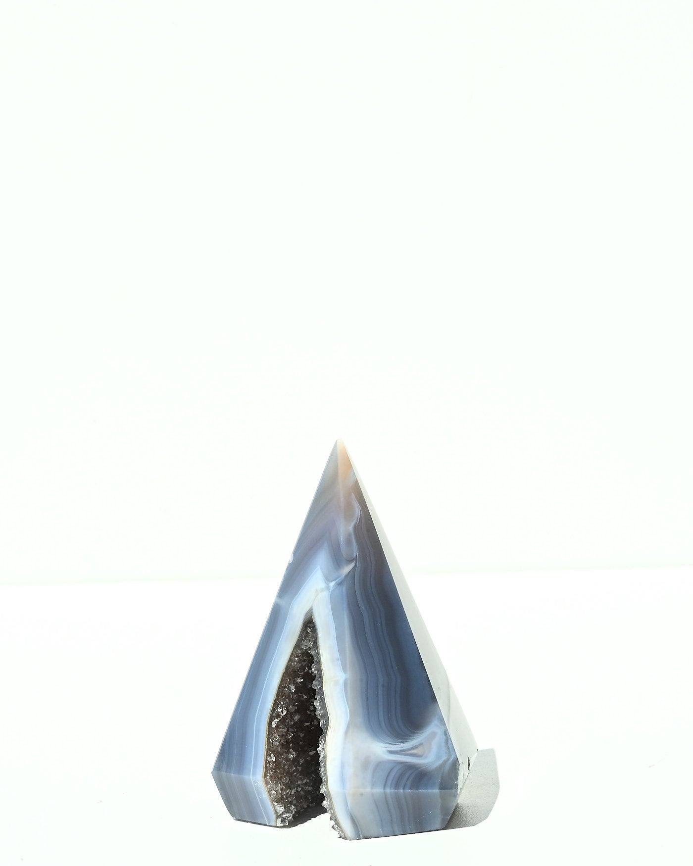 Amethyst Pyramid 226g view 3
