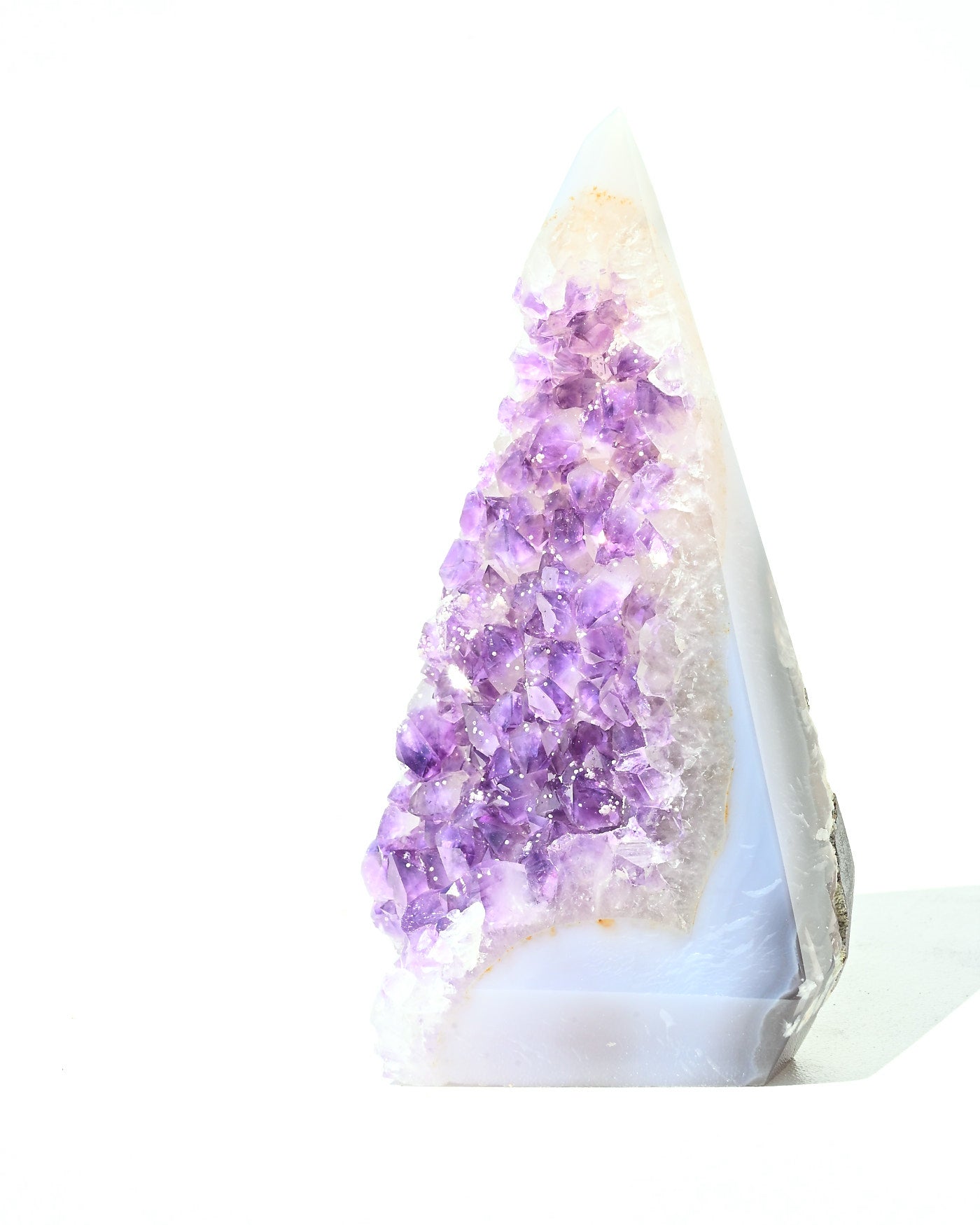Amethyst Pyramid 334g view 3