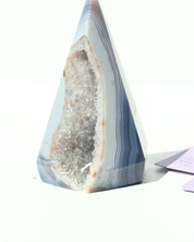 Amethyst Pyramid 463g view 2
