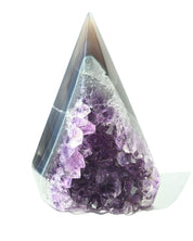 Amethyst Pyramid 565g view 2