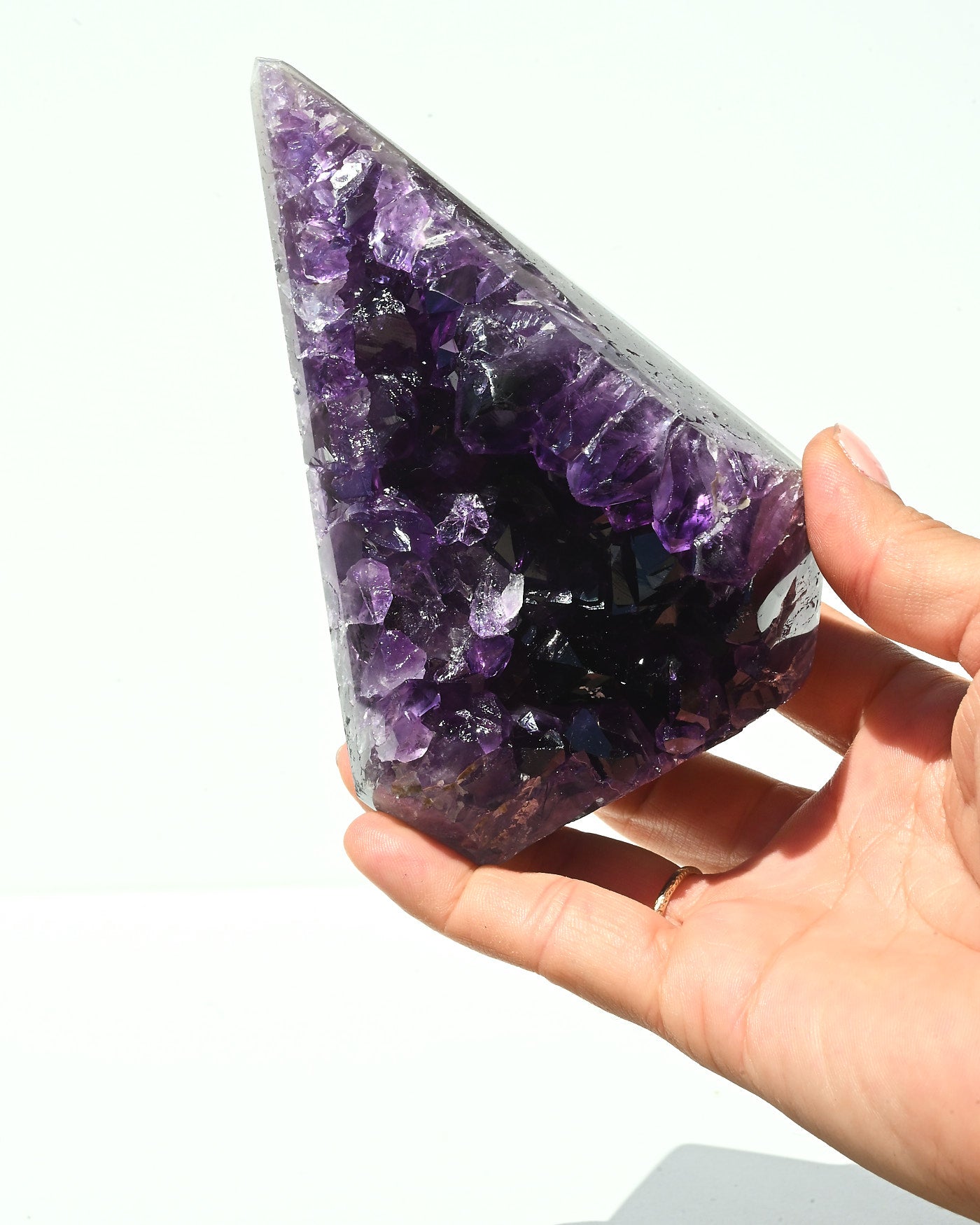 Amethyst Pyramid 593g